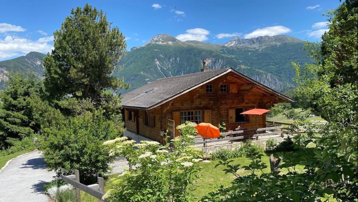 Chalet Albarose - Vercorin Exteriér fotografie